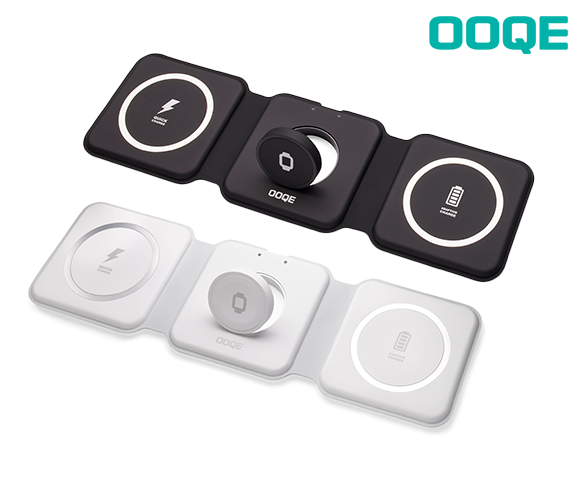 OOQE QCharge Pro 3-in-1 Draadloze Oplader