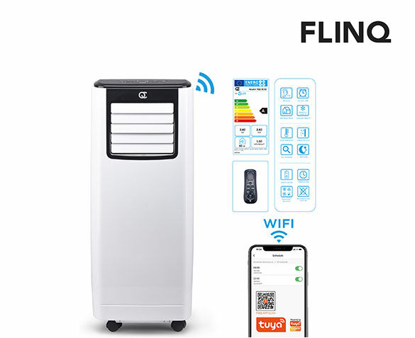 FlinQ Slimme Mobiele Airco - 9.000 BTU