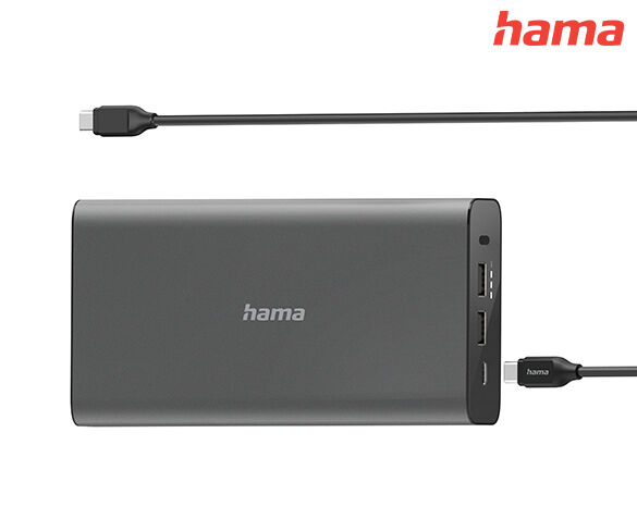 Hama USB-C Powerbank voor laptops & tablets (26.800 mAh)