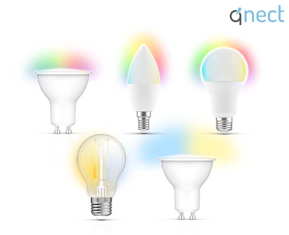 QNECT Wi-Fi Slimme LED Lamp