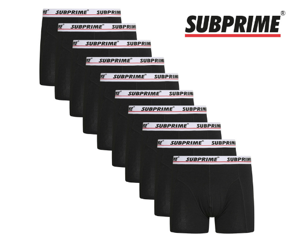 10-Pack Subprime Boxers