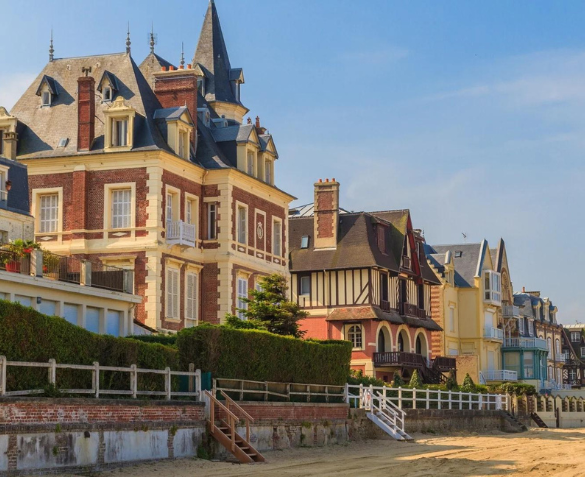 FLASHDEAL 4*-hotel aan het strand van Trouville-sur-Mer in Normandie incl. ontbijt