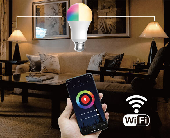 3-Pack FlinQ E27 Smart Wi-Fi Lamp